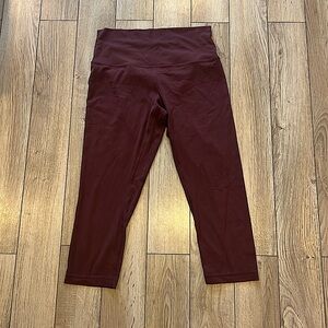 Lululemon align cropped pant size 10